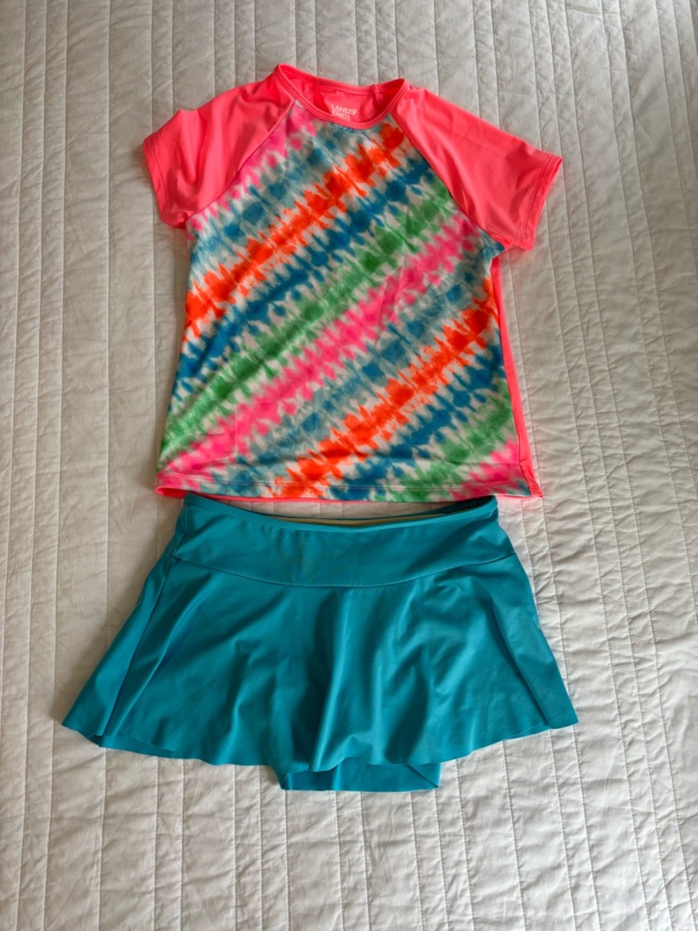 Lands End Girls Swim Set